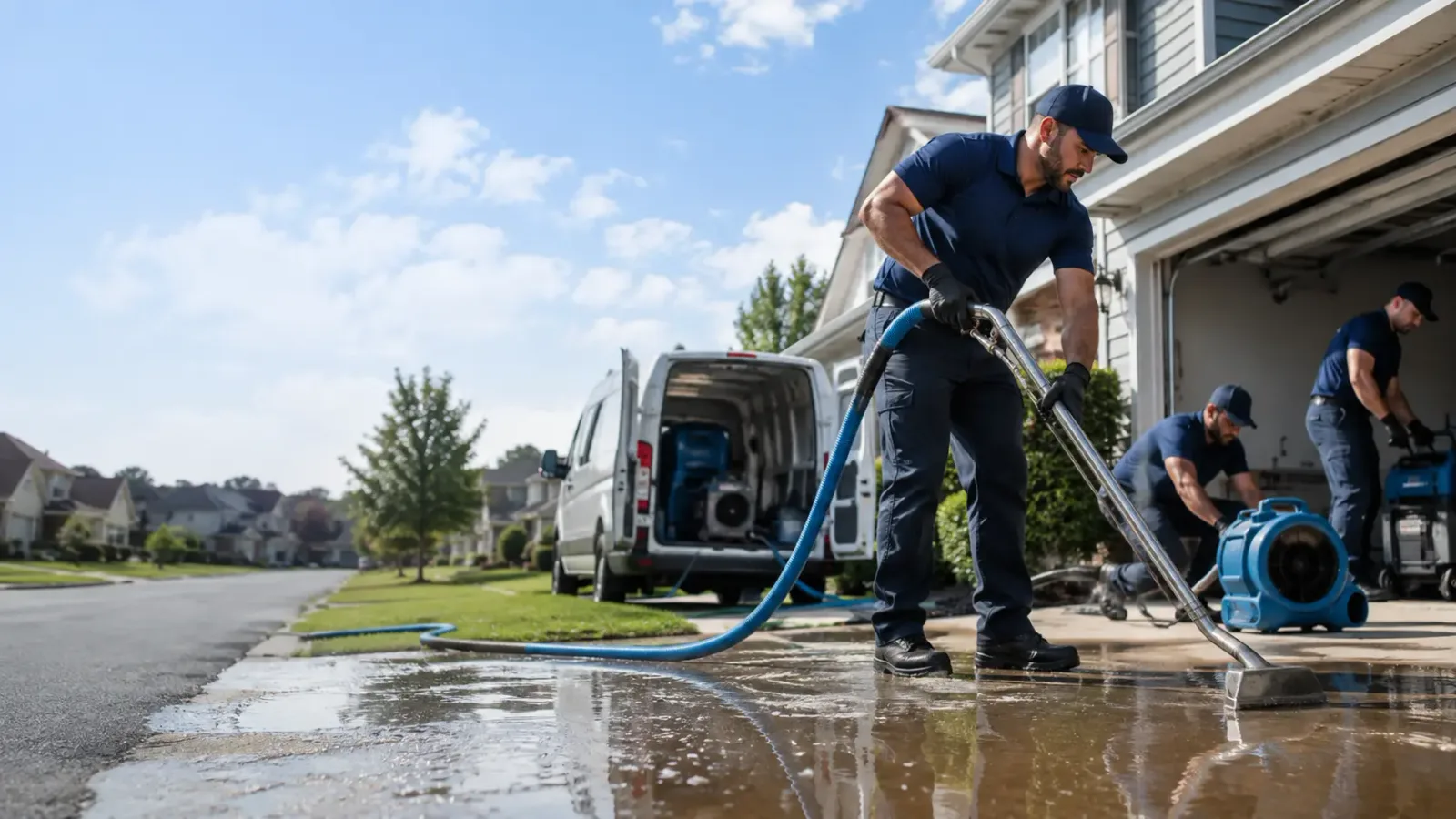 Flood Damage Restoration in Rice, VA